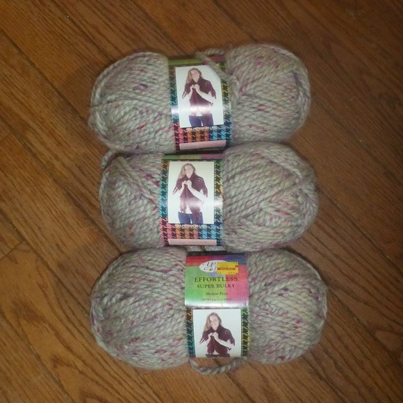 Yarn Bee Office 3 Skeins Yarn Bee Effortless Super Bulky Alpaca